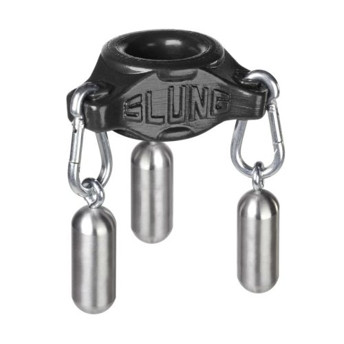 Slung Ballstretcher With 3 Carabiners Black - Image 3