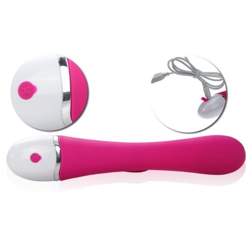 Dreamer 7 Mode Silicone Rechargeable Rabbit Vibrator Pink - Image 4