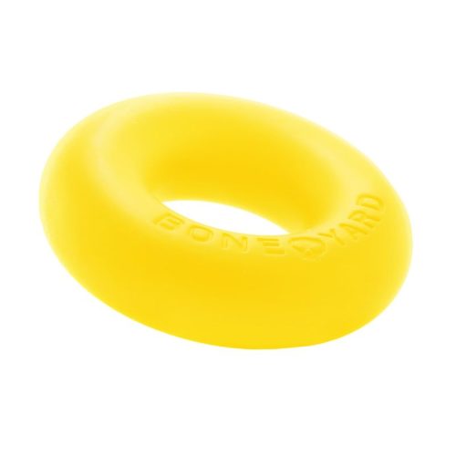 Ultimate Silicone Cock Ring Yellow - Image 5