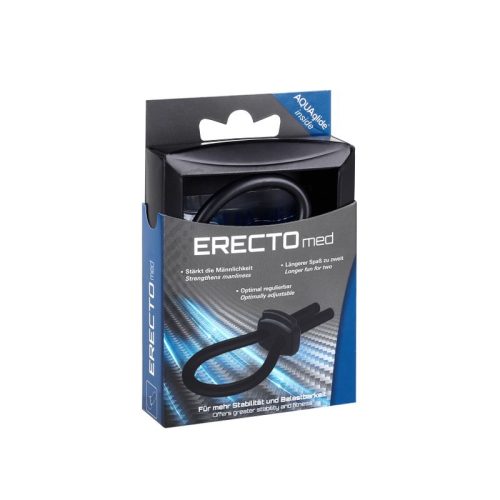 ERECTOmed Adjustable Cock Ring Black - Image 4
