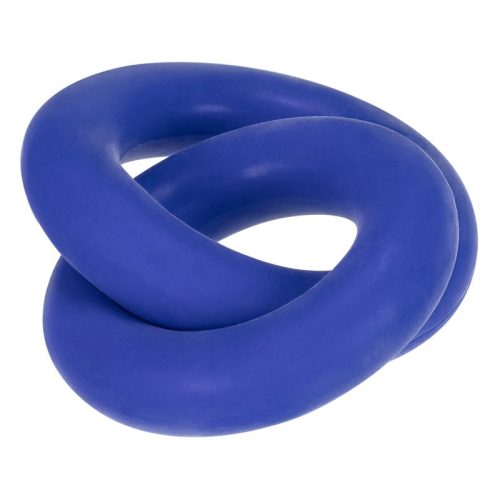 DUO Linked Cock/Ball Rings by Hunkyjunk Cobalt - Image 5