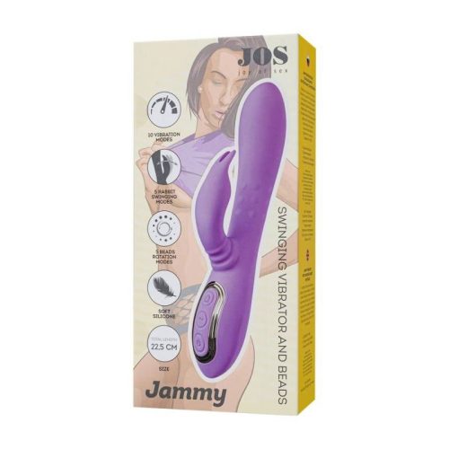 JOS Jammy Rabbit Vibrator Silicone 22.5cm - Image 6