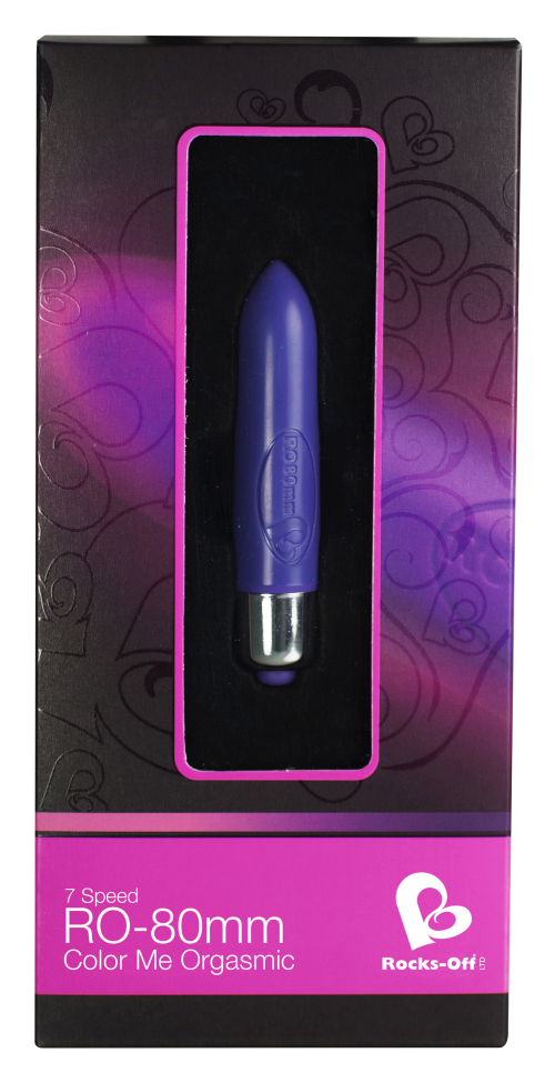 RO-80mm 7 Speed Colour Me Orgasmic Vibrating Bullet - Image 3