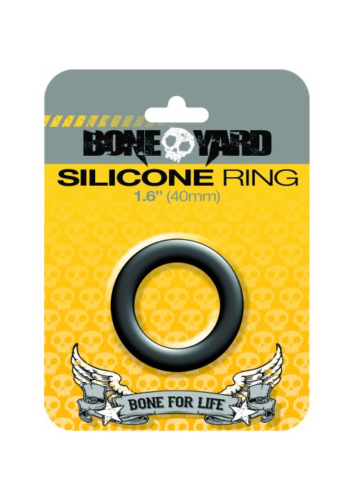 Boneyard Silicone Ring 40mm Black - Image 4