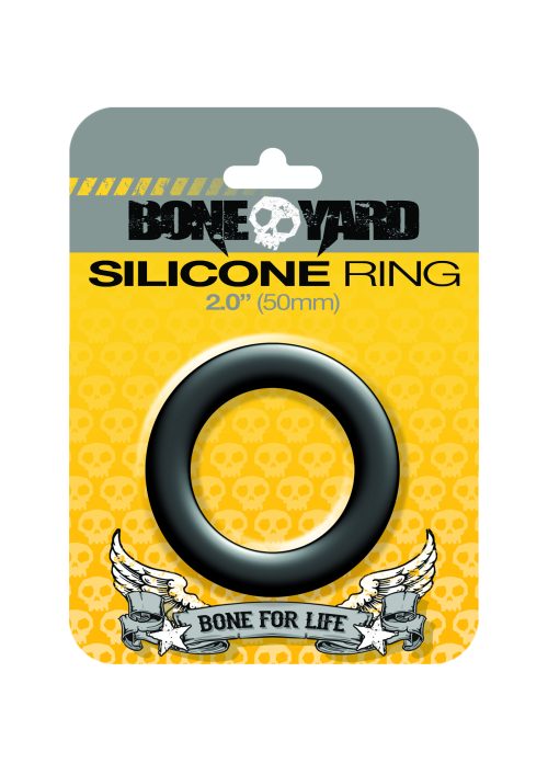 Boneyard Silicone Ring 50mm Black - Image 4