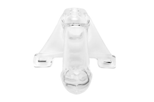 Zoro Knight 6in Hollow Shaft Clear Strap On - Image 7