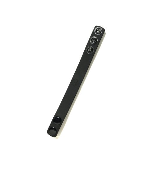 Boneyard Silicone Cock Strap - 3 Snap Ring - Black - Image 7