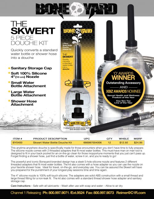 The Skwert 5 Pc Douche Kit Clamshell - Image 3