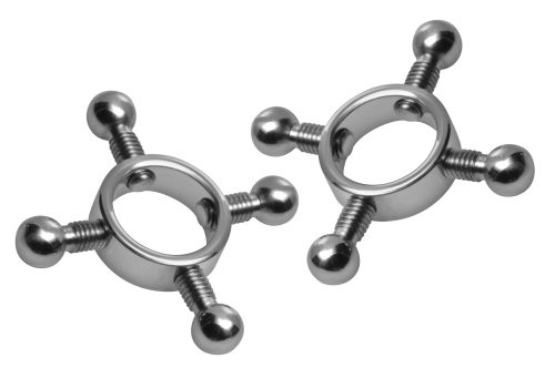 Rings Of Fire Stainless Steel Nipple Press Set - Image 4