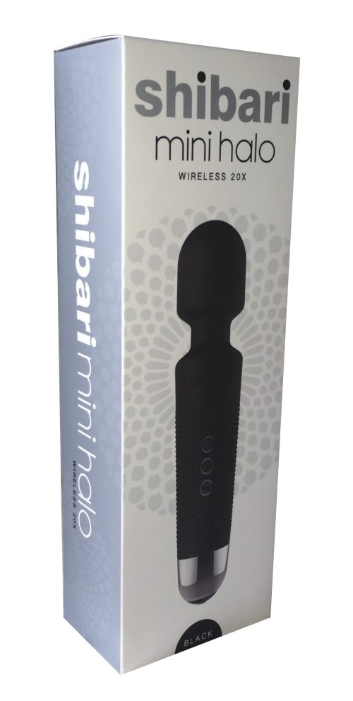 Shibari Mini Wand Halo 20X Black - Image 3