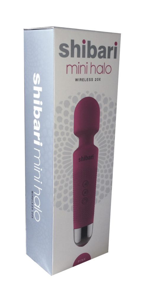 Shibari Mini Wand Halo 20X Pink - Image 3