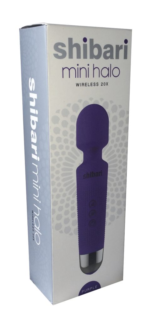 Shibari Mini Wand Halo 20X Purple - Image 3