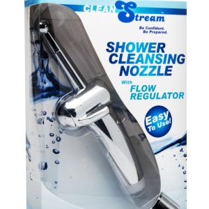 Shower Cleansing Nozzle with Flow Regulator