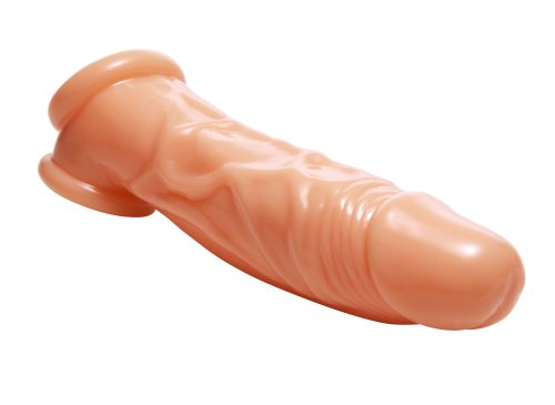 Realistic Flesh Penis Enhancer and Ball Stretcher - Image 3