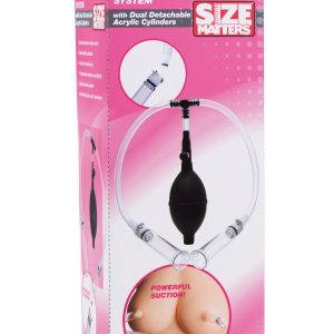 Nipple Pumping System with Dual Cylinders