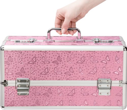 Lockable Large Vibrator Case Pink - Image 6