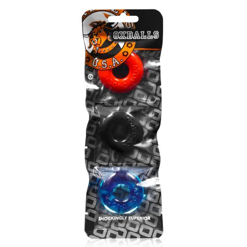 Ringer Cockring 3 Pc Multicolor - Image 3