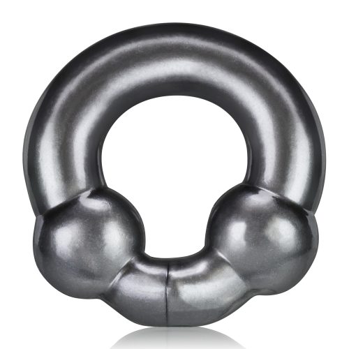 Ultraballs 2 Pk Cockring Steel And Red - Image 4