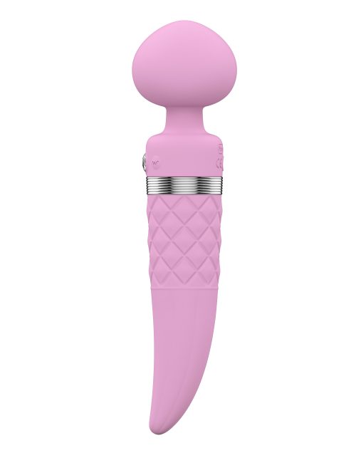 Pillow Talk Sultry Dual Ended Warming Massager Pink - Image 4