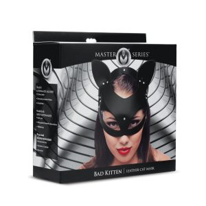Bad Kitten Leather Cat Mask