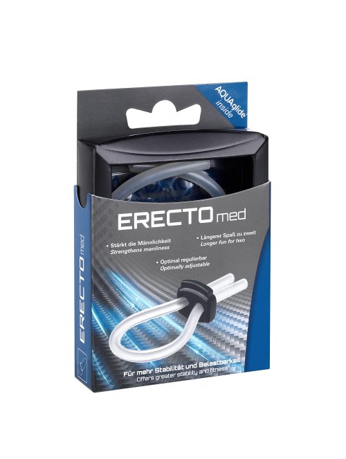 ERECTOmed Adjustable Cock Ring Clear - Image 4