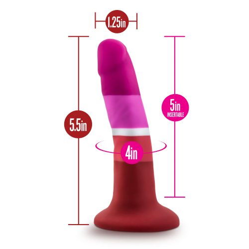 Avant Pride P3 Beauty Silicone Dildo - Image 8