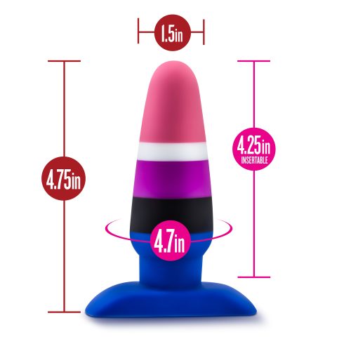 Avant Pride P5 Fluid Silicone Butt Plug - Image 8