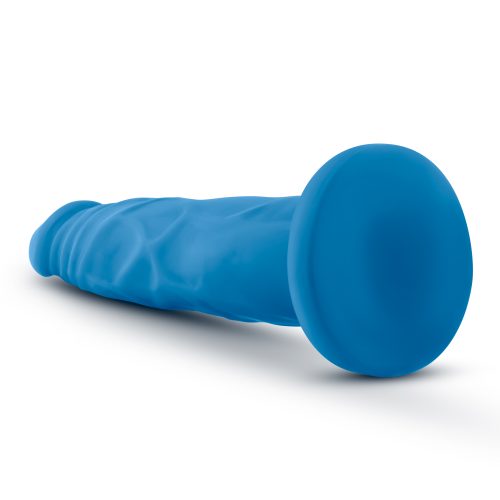 Neo Dual Density Cock 7.5in Neon Blue - Image 7