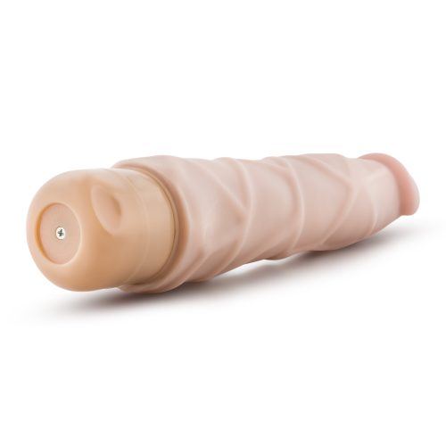 Dr Skin Cock Vibe 1 9in Vibrating Cock Beige - Image 6