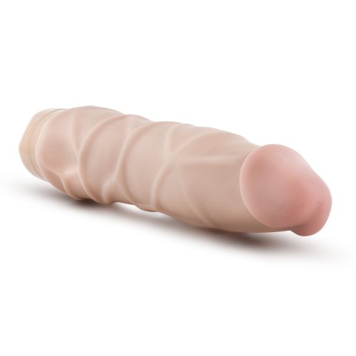 Dr Skin Cock Vibe 1 9in Vibrating Cock Beige - Image 7