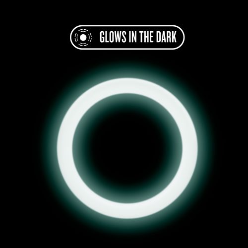Performance Silicone Glo Cock Ring White Glow - Image 5