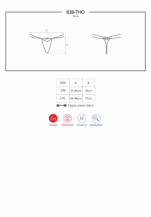 Thong 838 Red - Image 6