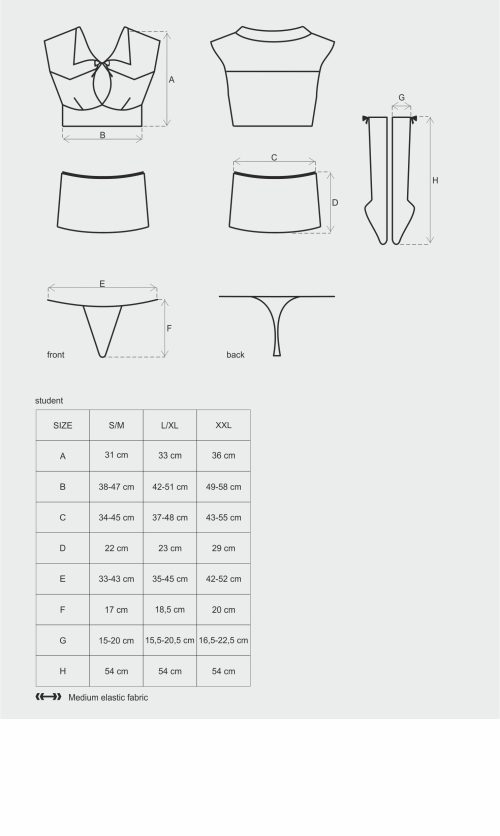 Student 4 Pc Costume - Image 6