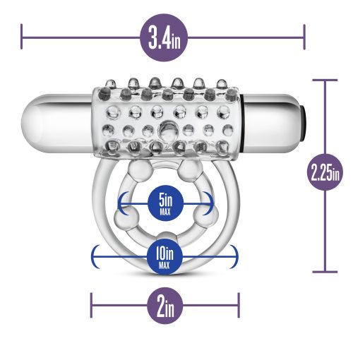 Stay Hard Vibrating Super Clitifier Clear - Image 6