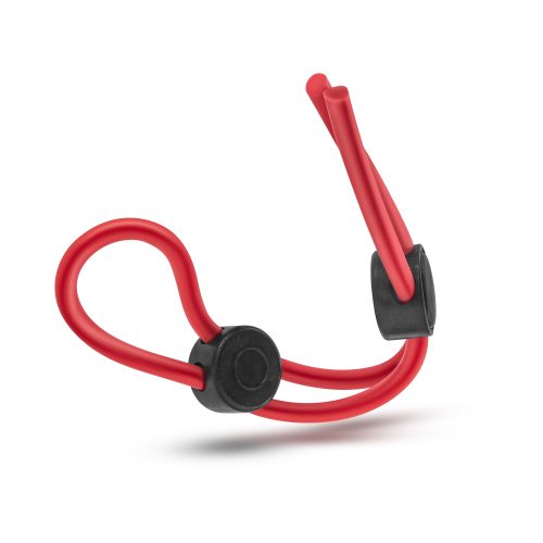 Stay Hard Silicone Double Loop Cock Ring Red - Image 4
