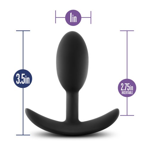Luxe Wearable Vibra Slim Plug Small Black - Image 7