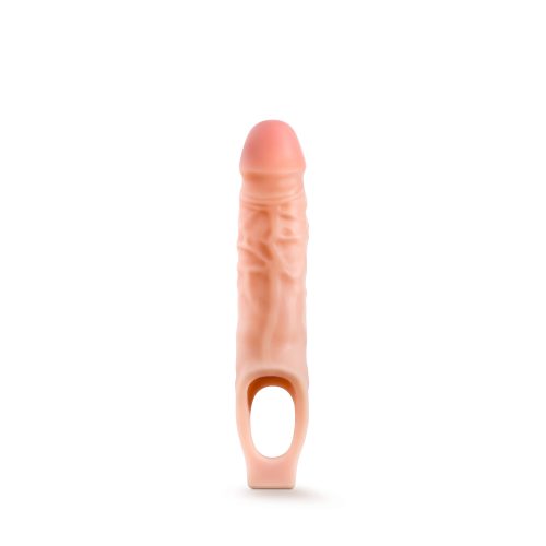 Performance 9in Cock Sheath Penis Extender Vanilla - Image 3