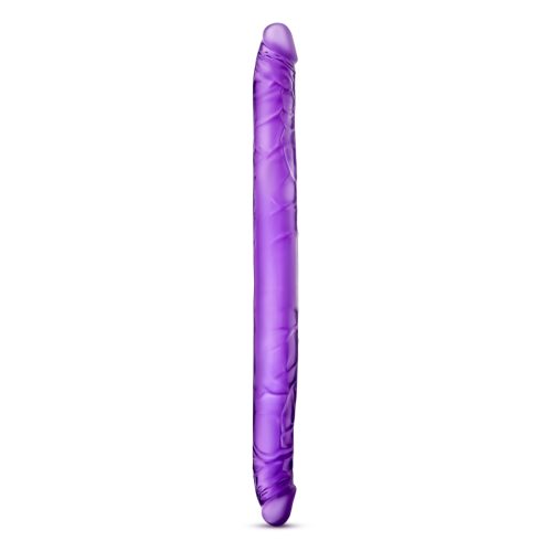 B Yours Double Dildo Purple 16in - Image 3
