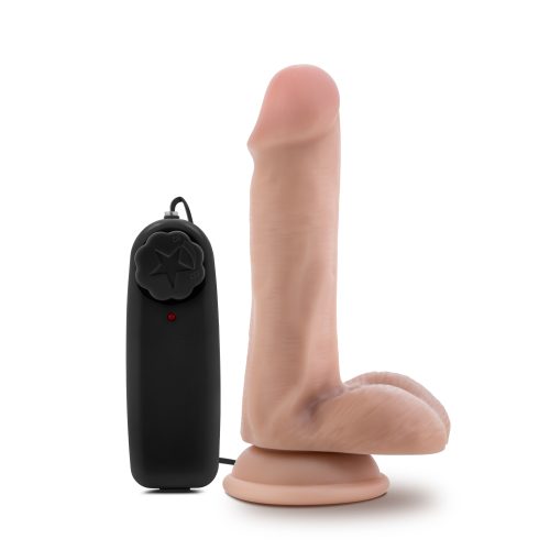 Dr Skin Dr Rob 6in Vibrating Cock with Suction Cup Vanilla - Image 3