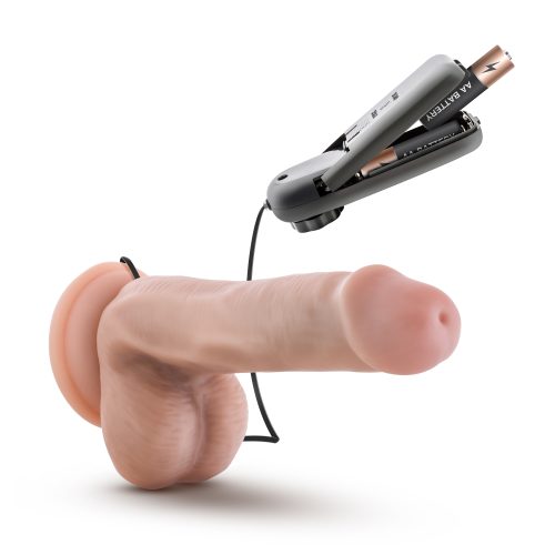 Dr Skin Dr Rob 6in Vibrating Cock with Suction Cup Vanilla - Image 8