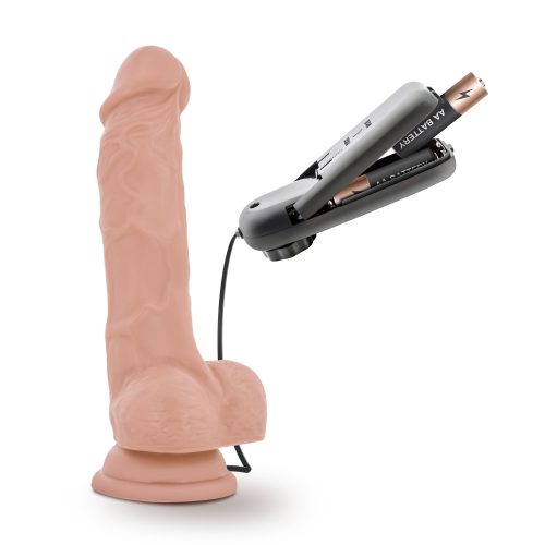 Dr Skin Dr Tim 7.5in Vibrating Cock with Suction Cup Vanilla - Image 4