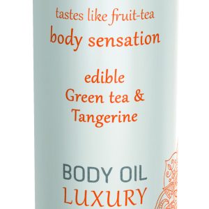 Shiatsu Luxury Body Oil Edible Green Tea and Tangerine