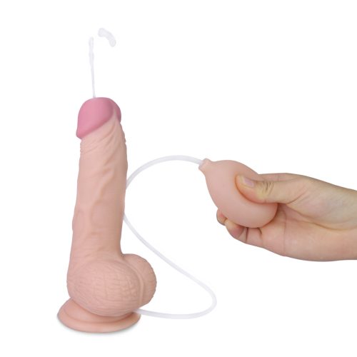 Soft Ejaculation Cock With Ball 8in - Image 3
