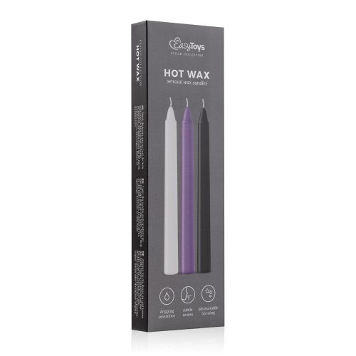 Sensual Hot Wax Candles 3 Pc - Image 3