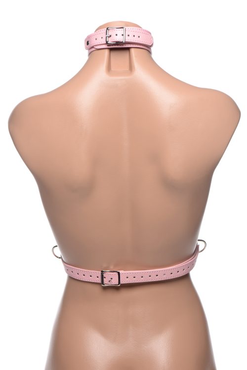 Miss Behaved Pink Chest Harness - Image 4