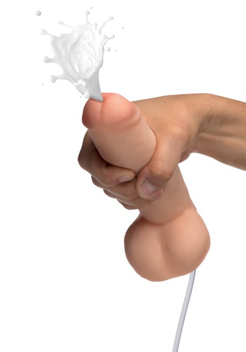 Squirting Dildo 8in with Syringe - Image 5