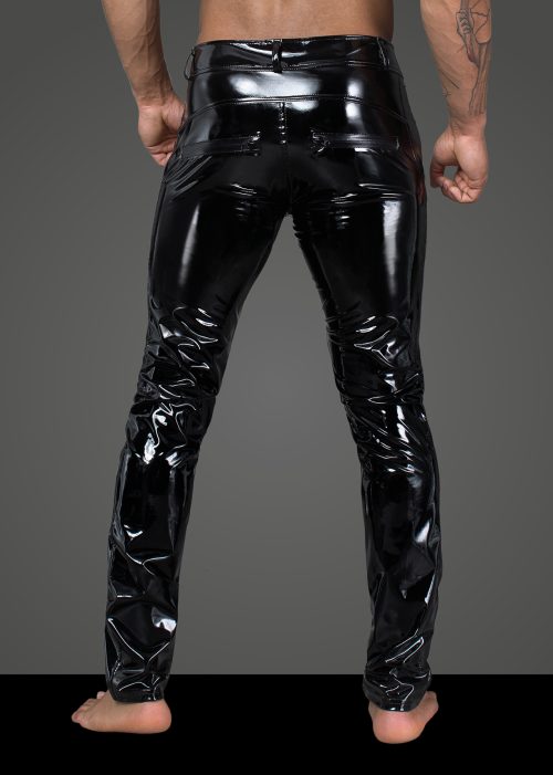 Long Elastic PVC pants - Image 3