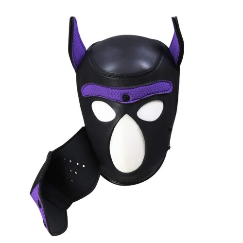 Puppy Play Mask Purple - Image 3