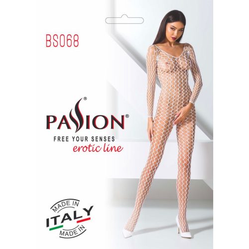 Bodystocking BS068 White - Image 3