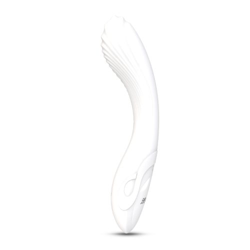 Flexible Bending Silicone Vibrator White - Image 4